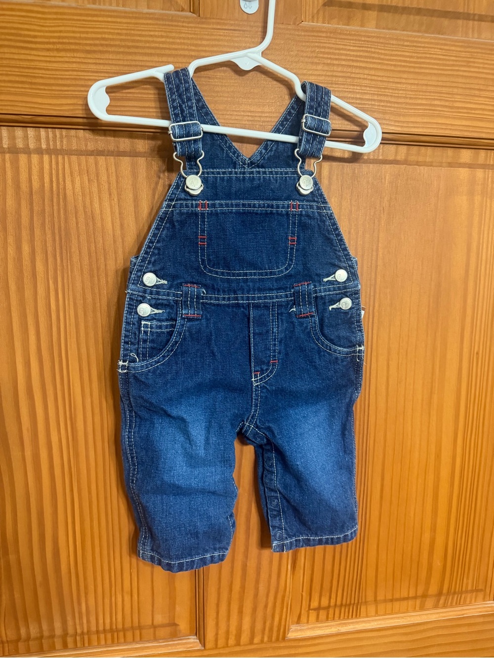 Vintage Gymboree Dark Blue Denim Firetruck Kids Overalls